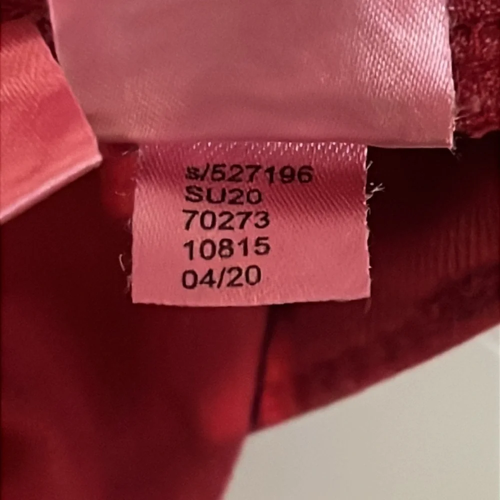 LOFT Red Frayed High Rise Skinny Crop Jeans Size 4